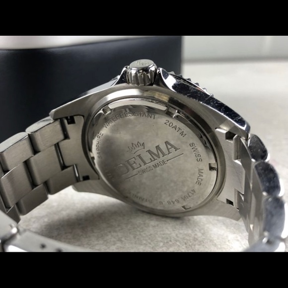 Delma Batman Meridian GMT  Santiago Watch Swiss - Picture 9 of 9